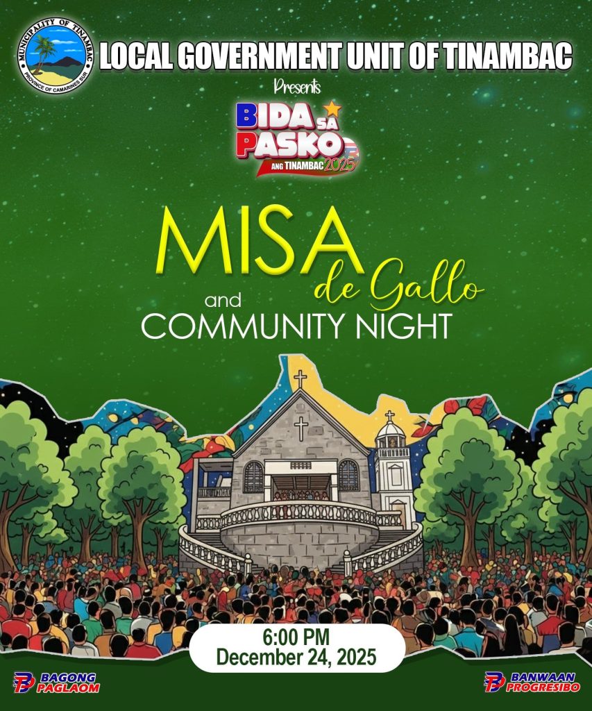 Celebrate the Magic of Christmas Eve in Tinambac!