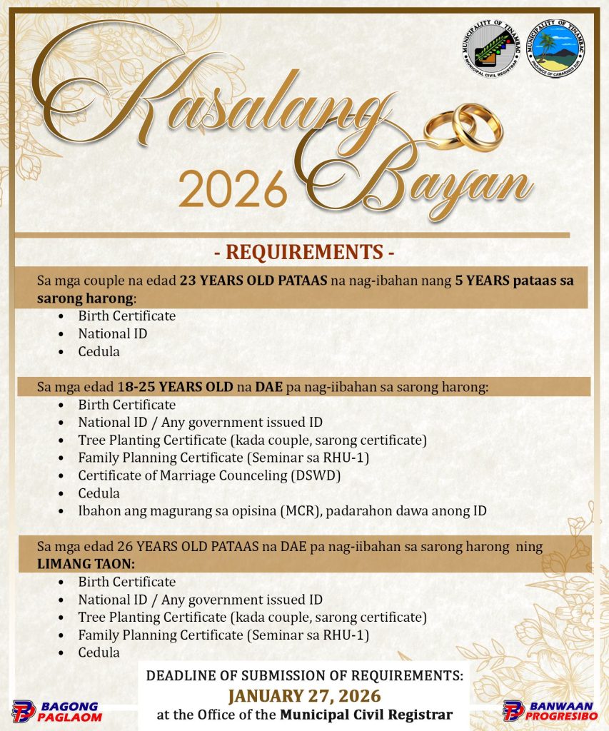 Kasalang Bayan 2026